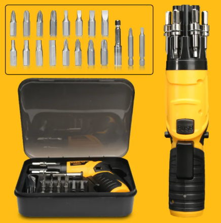 عدة المفك الكهربائي اللاسلكي 3.6V